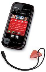 Nokia 5800 XpressMusic Red - www.mobilhouse.cz