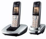 Panasonic KX-TG6412FXS (stbrn), TwinPack - www.mobilhouse.cz