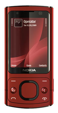 Nokia 6700 slide Red  - www.mobilhouse.cz