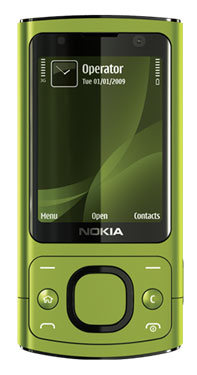 Nokia 6700 slide Lime - www.mobilhouse.cz