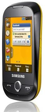  Samsung S3650 CORBY Chrome Yellow - www.mobilhouse.cz